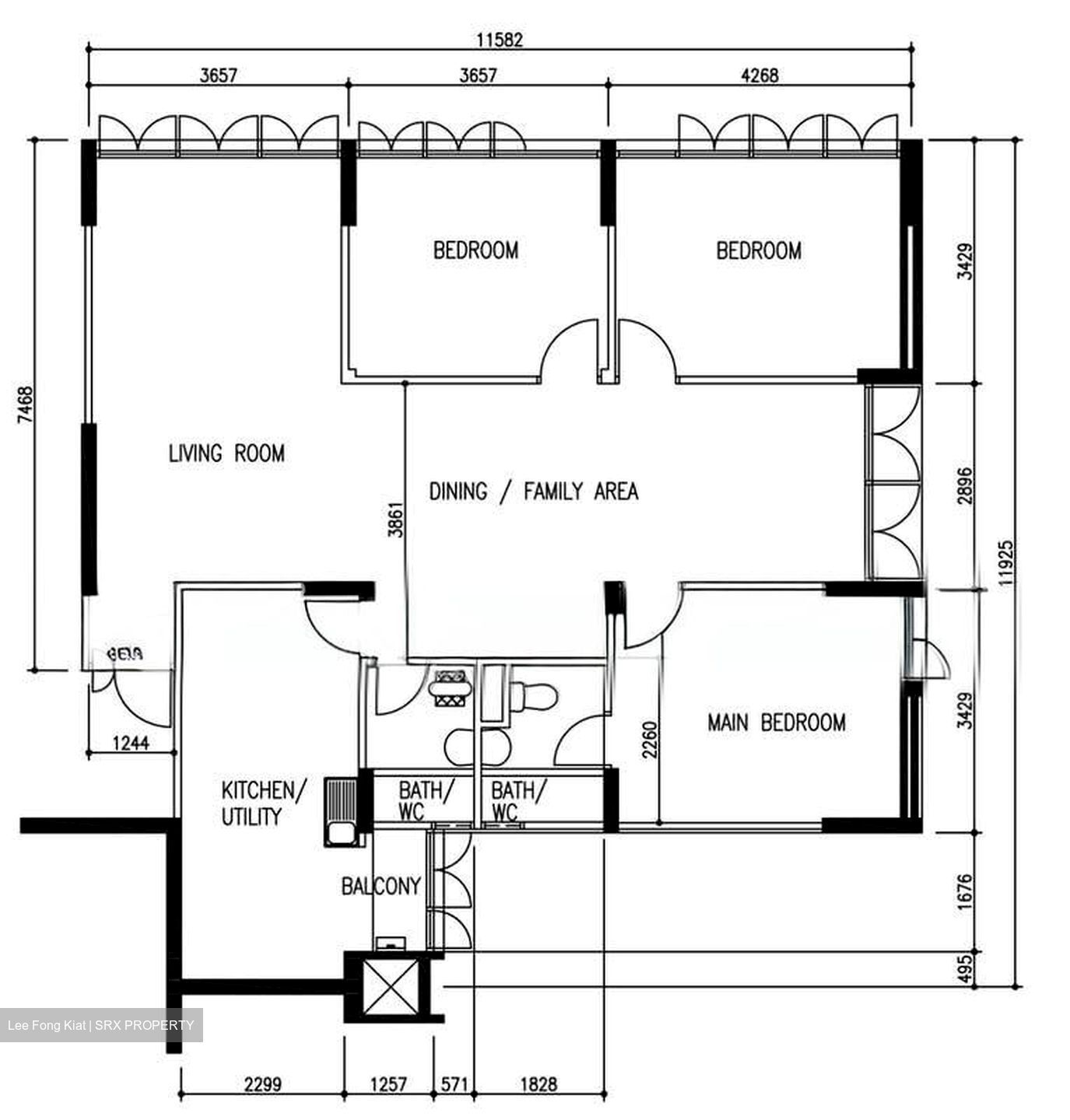Blk 224 Lorong 8 Toa Payoh (Toa Payoh), HDB 5 Rooms #549198571